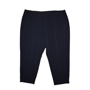 OLD NAVY NEW $40 Navy High Rise Billie Pleated‎ Slouchy Pull-On Pant 3X